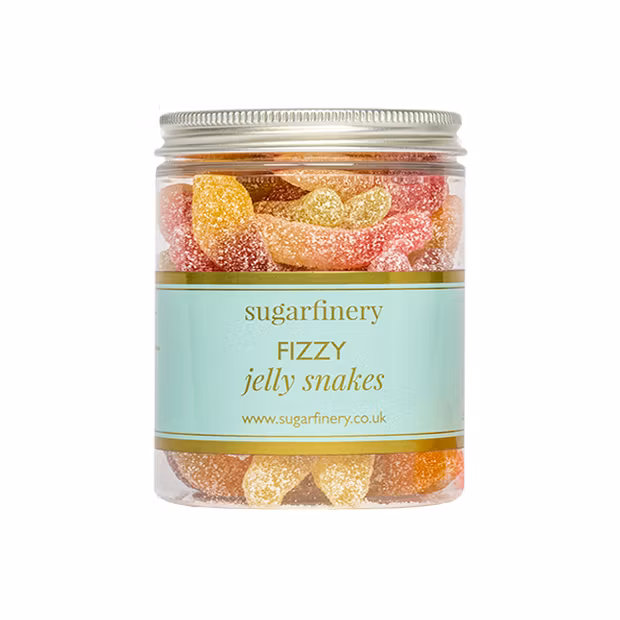 Fizzy Jelly Snakes Sweet Jar