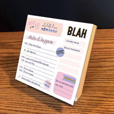 TF Publishing - Undated Make it Happen Daily Note Block