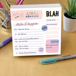 TF Publishing - Undated Make it Happen Daily Note Block