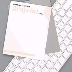 Kitty Meow Boutique- "Amazing Stuff I'm GRATEFUL for"  - Small Notepad