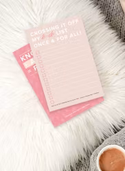 Kitty Meow Boutique- "Crossing It Off My To-Do List"  - Notepad