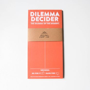 Bread & Jam - Dilemma Decider Notepad