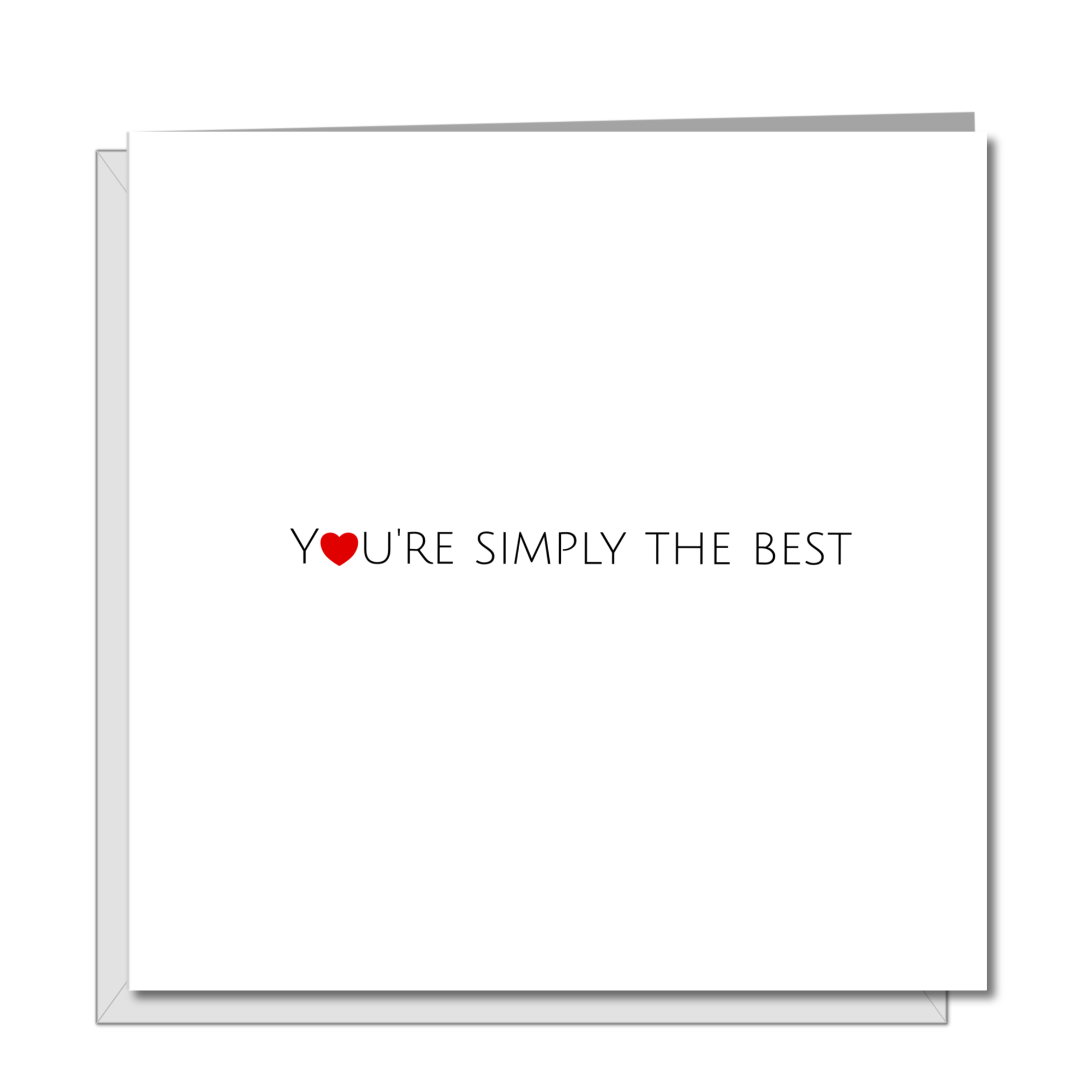 Simply the Best Card  - by Swizzoo