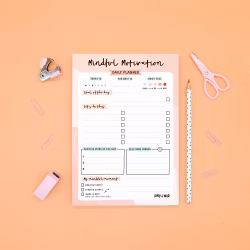 Inky in The Wild - A5 Mindful Motivation Daily Planner