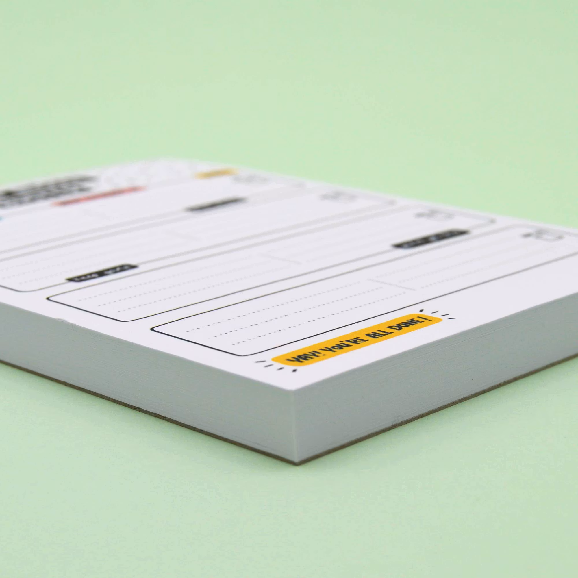 Inky in The Wild - A6 Brain Niggle Buster Notepad