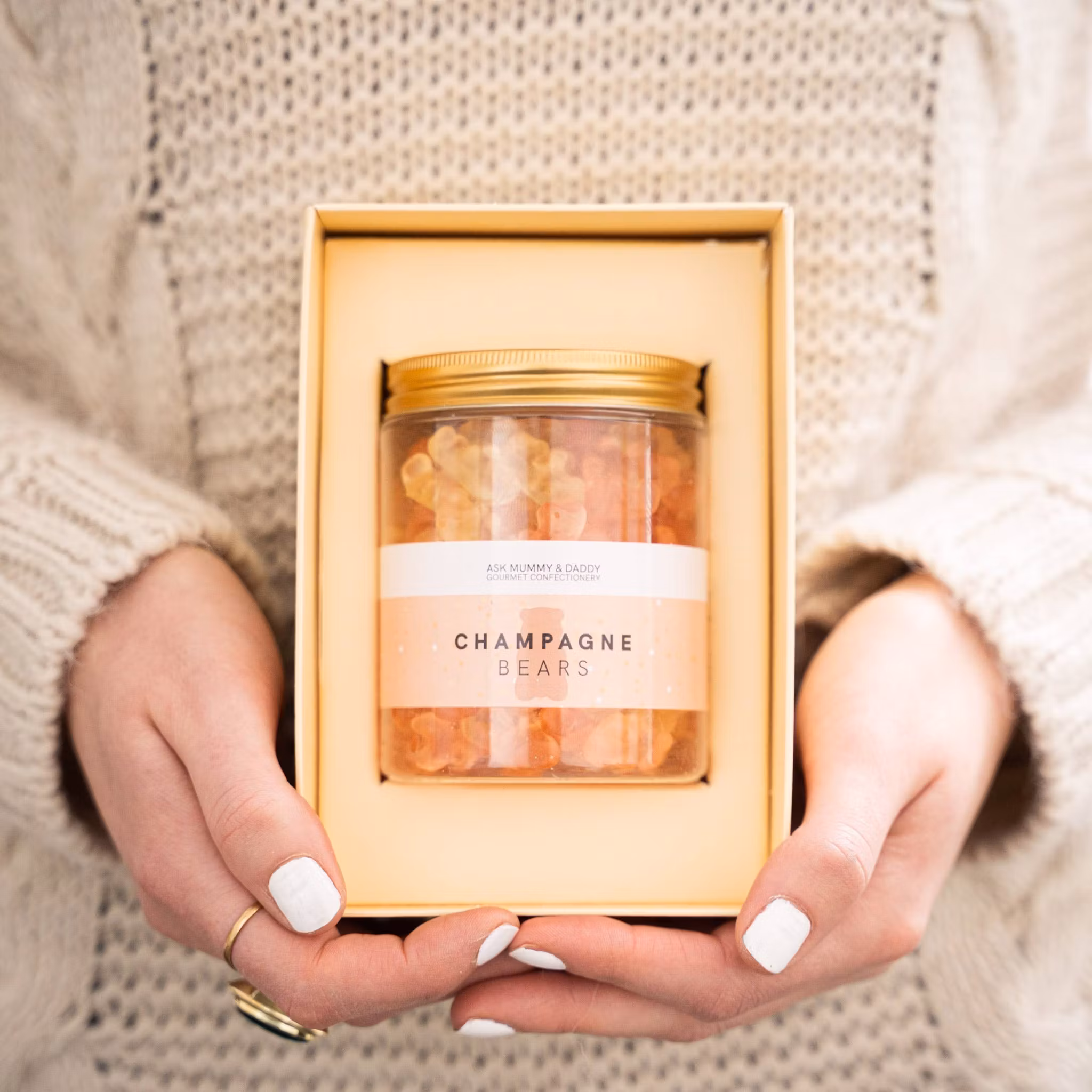 Luxury Champagne Gummy Bears