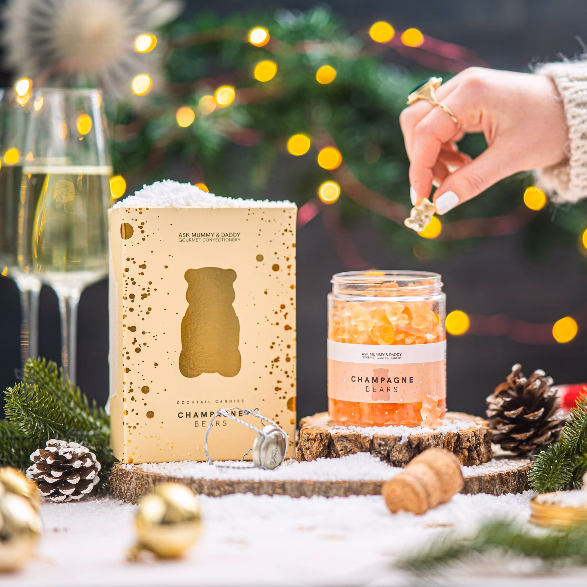 Luxury Champagne Gummy Bears