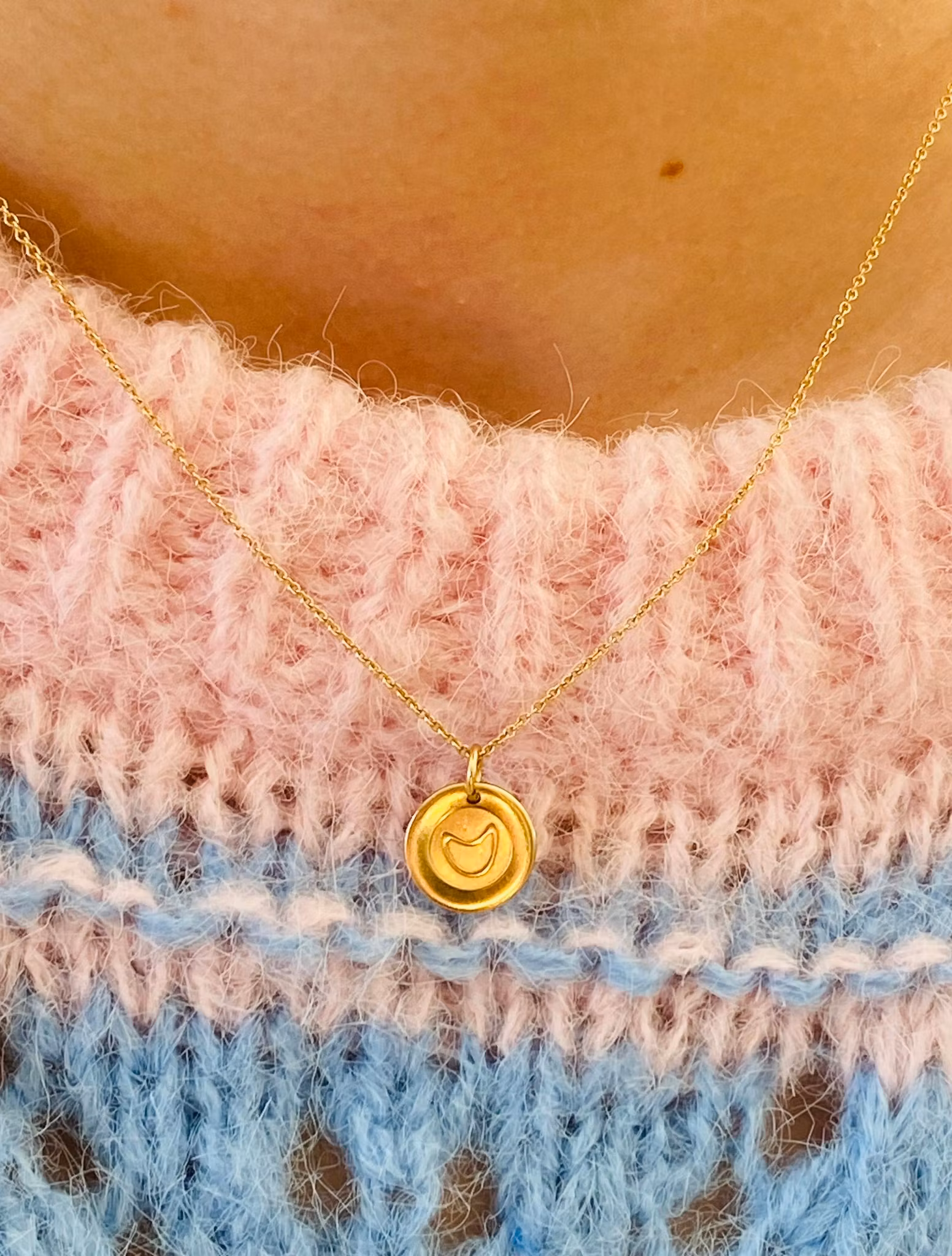 "Pieces of me  Gold Necklace" - FUNNY