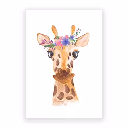 Occasions Greeting Card - Giraffe