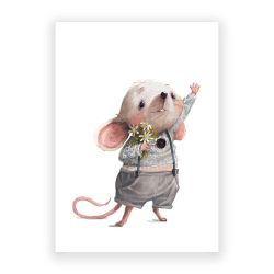 Occasions Greeting Card - Mighty Mouse