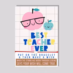 Occasions Wish String - Best Teacher