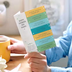 Clara and Macy - Aktivitets Kupong Kort -  Farsdag