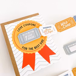Curated for you Gift - Fathers Day Activity Coupons Card