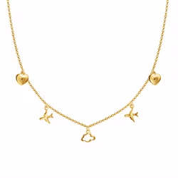 ZÓLDI jewels - Up in the Sky  Gold Necklace