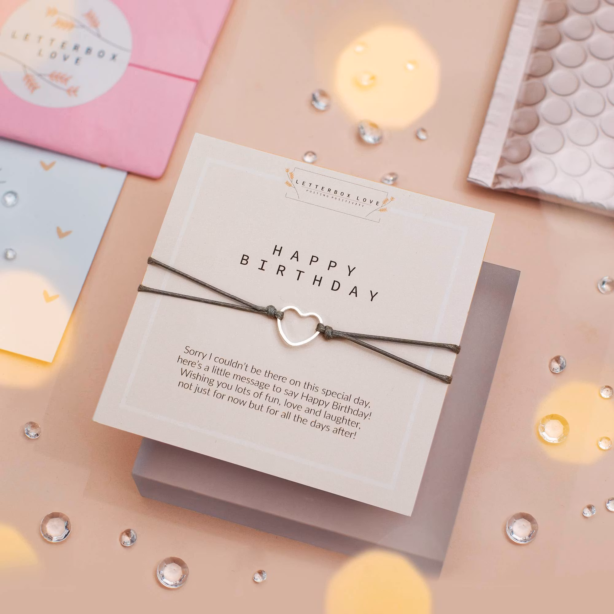 Letterbox Love - Happy Birthday Wish Bracelet
