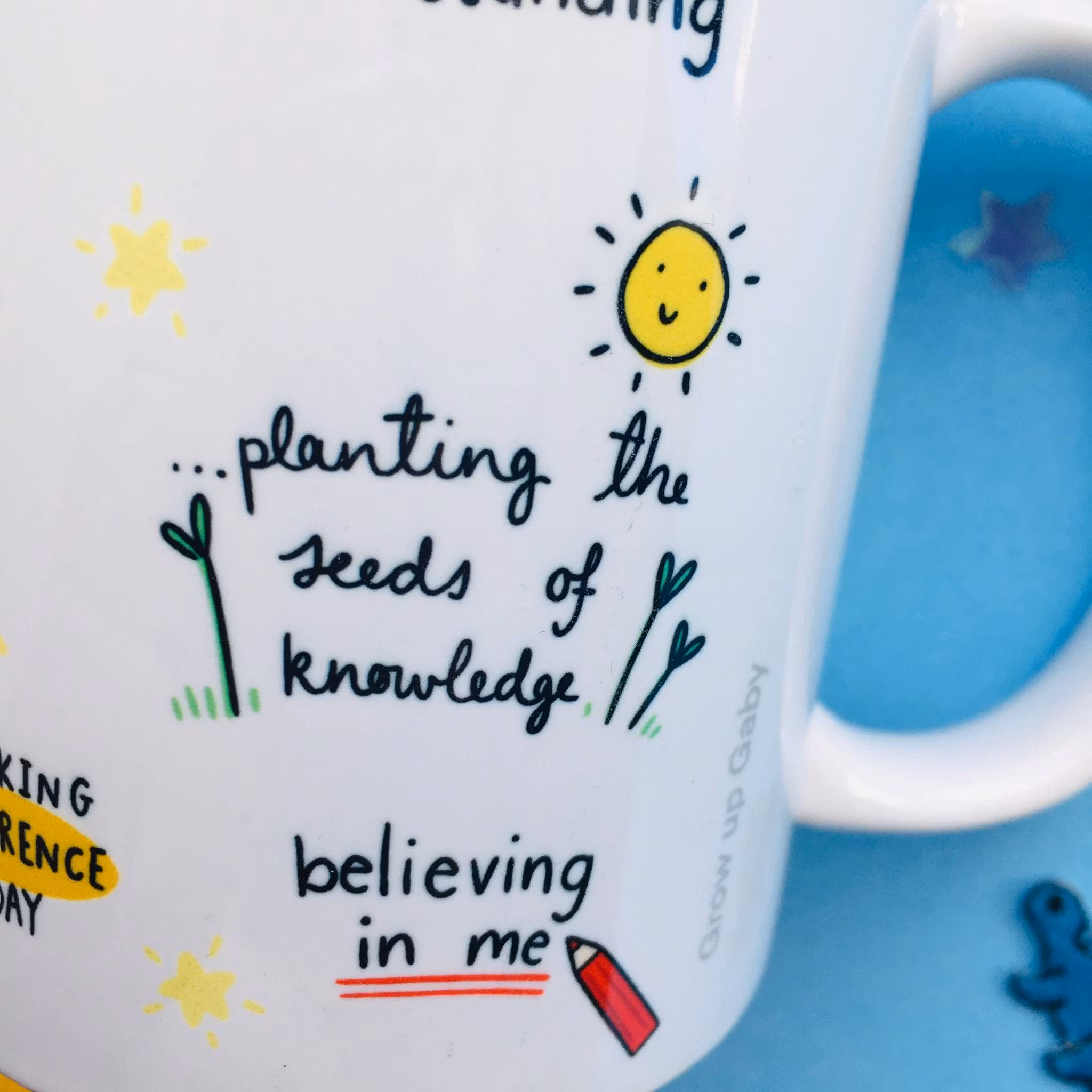 Grow Up Gaby - Thank you Teacher... Mug