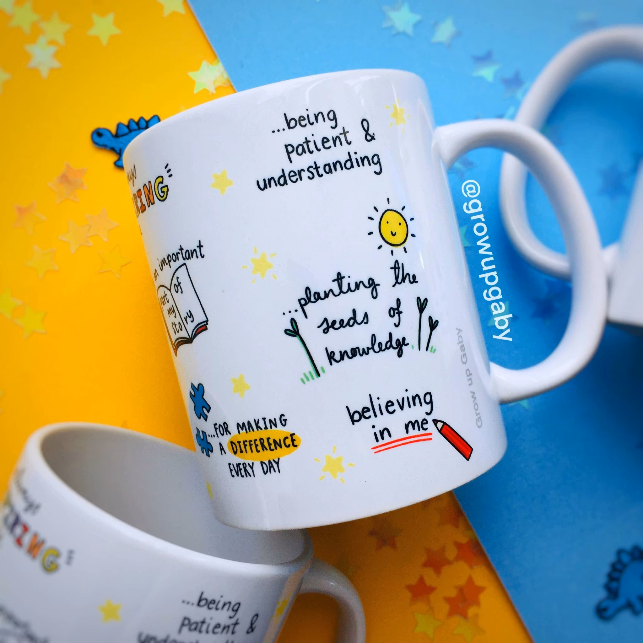 Grow Up Gaby - Thank you Teacher... Mug