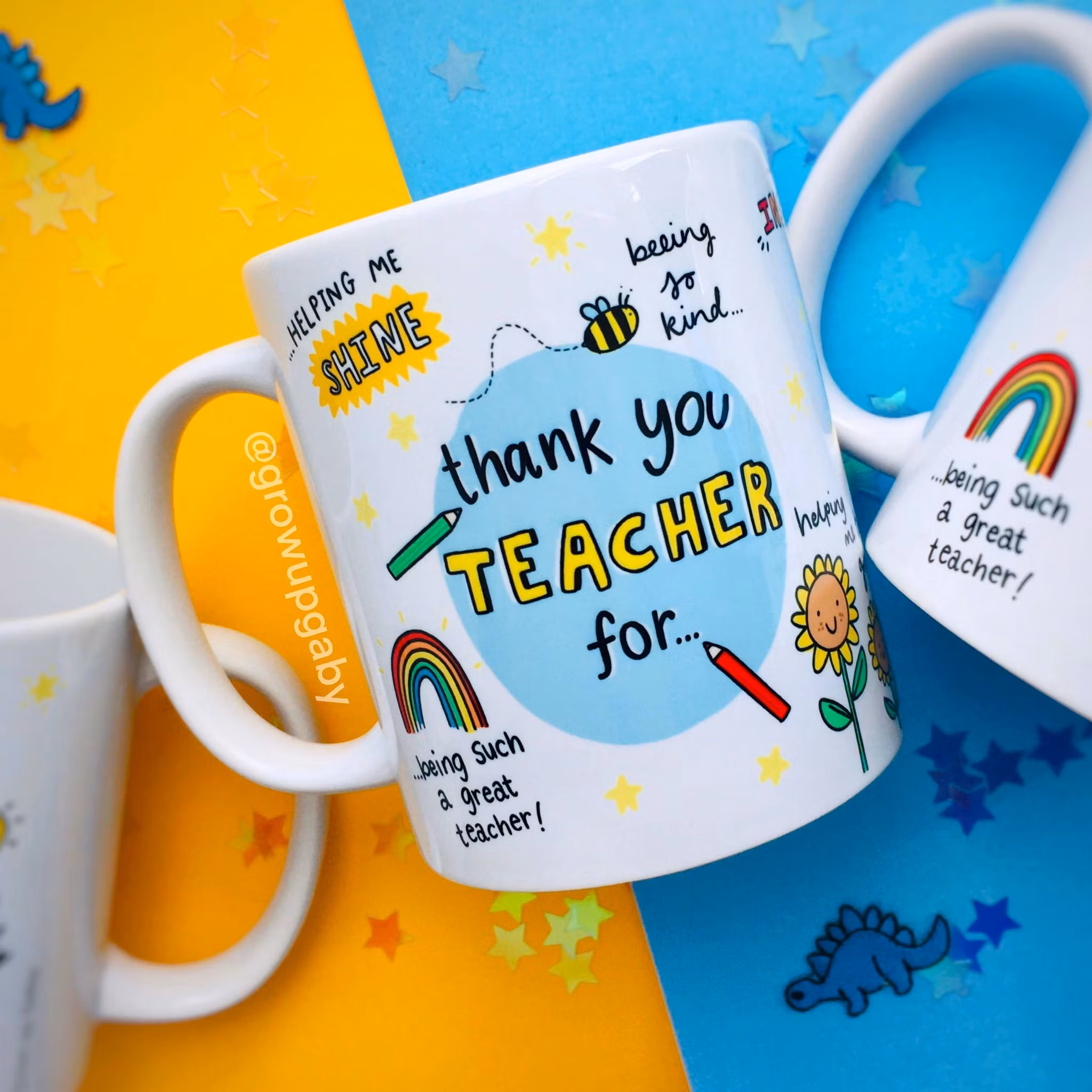 Grow Up Gaby - Thank you Teacher... Mug