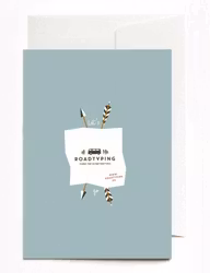 Roadtyping - Greeting card IF YOU DONT GO