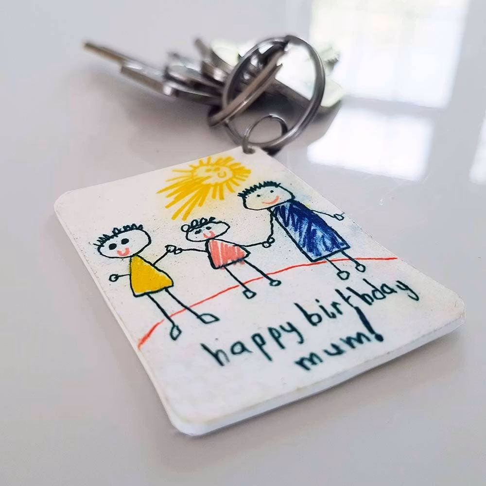 Pikkiiki - Drawing Shrink Keyring