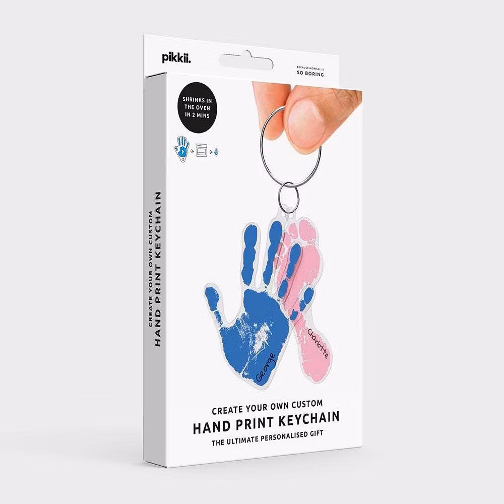 Pikkiiki - Hand Print Shrink Key Chain Kit