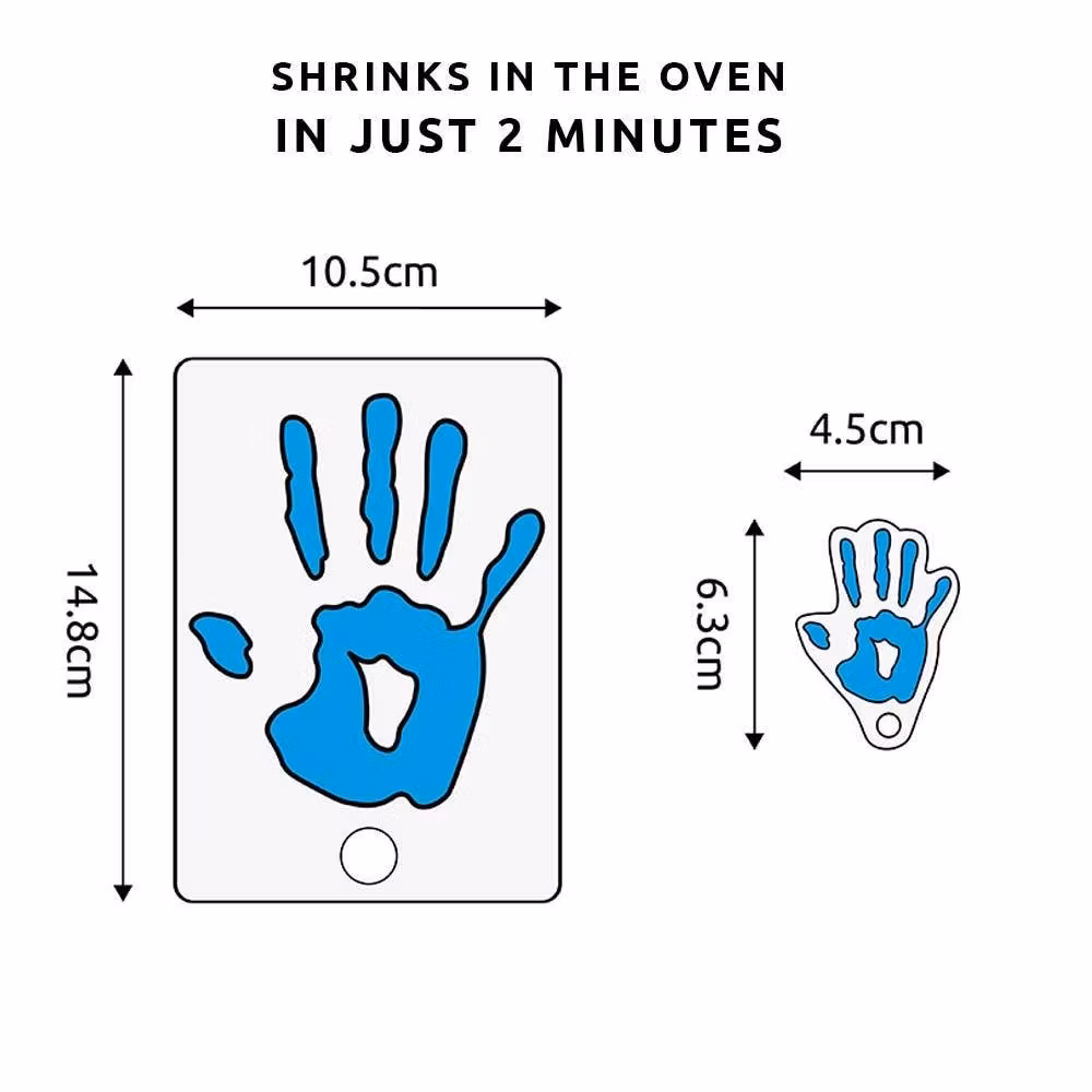 Pikkiiki - Hand Print Shrink Key Chain Kit