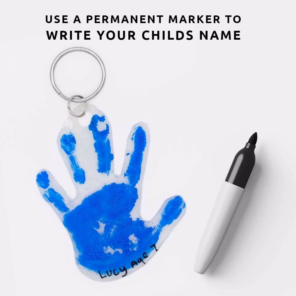 Pikkiiki - Hand Print Shrink Key Chain Kit