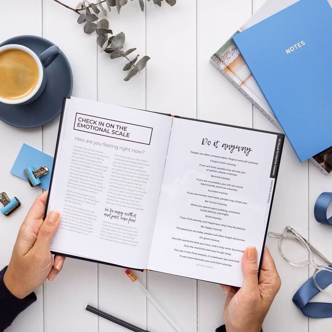Insite Mind - The ART of Positive Thinking Workbook and Journal