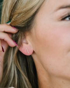 Everly Made - Betsy Stud Øredobber i gull