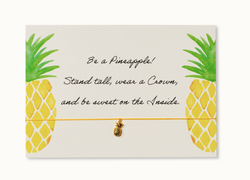 By Vivi: Bracelet Card - Be a Pineapple