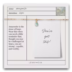 Lenny&Eva  - Bella Necklace-Amazonite