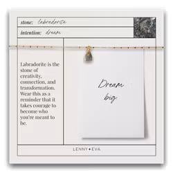 Lenny&Eva  - Bella Necklace-Labradorite