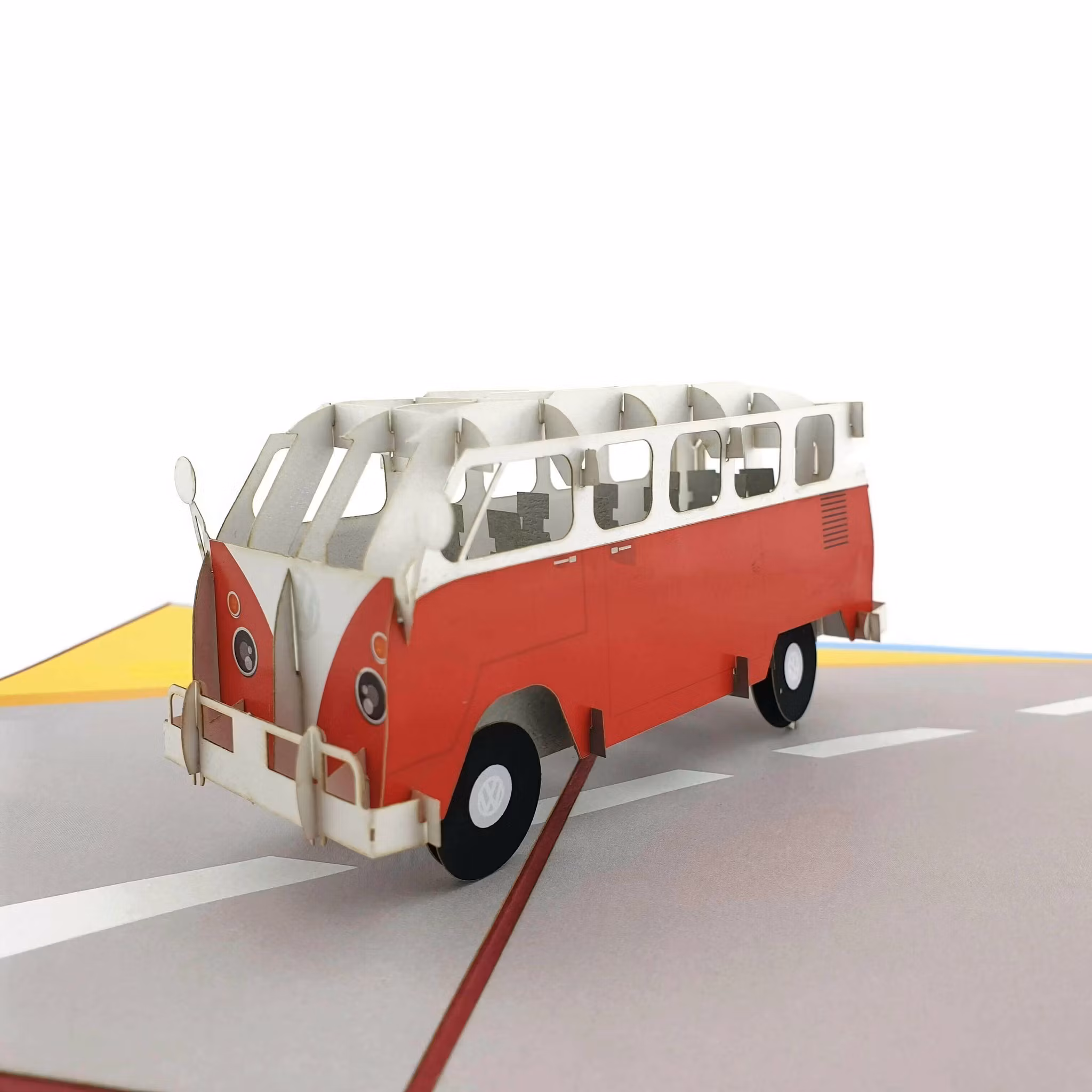 Color Pop Cards - Retro Combi Van