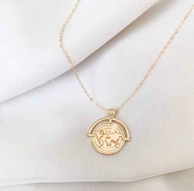 Studio Tweny Nine - The Globe Trotter Gold NEcklace