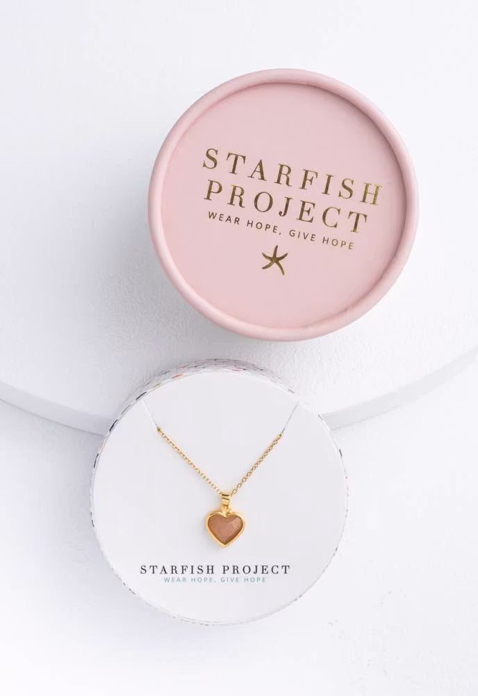 ´Starfish Project - Heart of Joy Necklace - Sunstone