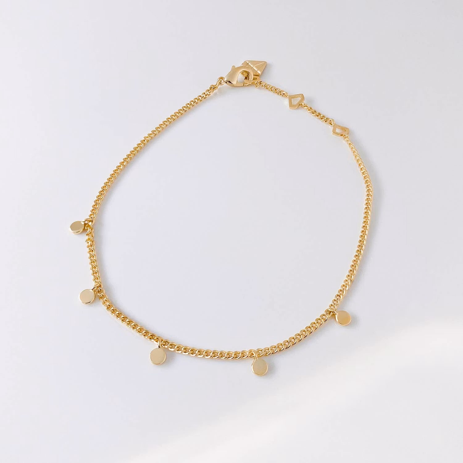 Wanderlust + Co - Belle Gold Curb Chain Bracelet