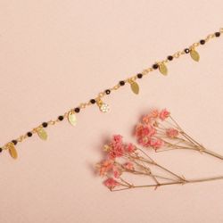Une a Une - Bracelet Charm Indian black