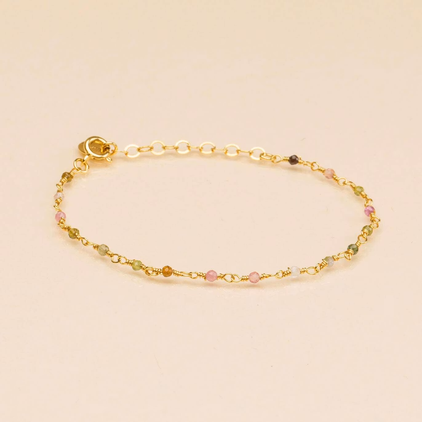 Une a Une - India Faceted Multicolor Bracelet