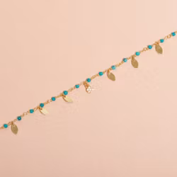Une a Une - Indian Lagoon Tassel Bracelet