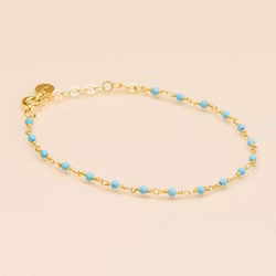 Une a Une - Light Blue India Bracelet