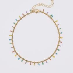 Brenda Grands - Color Leaf Gold Bracelet