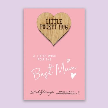 Wishstring Pockethug- "Best Mum"