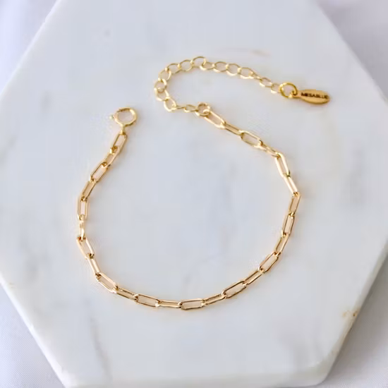 Mesa Blue - Paper Clip Bracelet