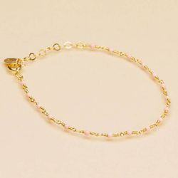 Une a Une - India Opal Light Pink Bracelet