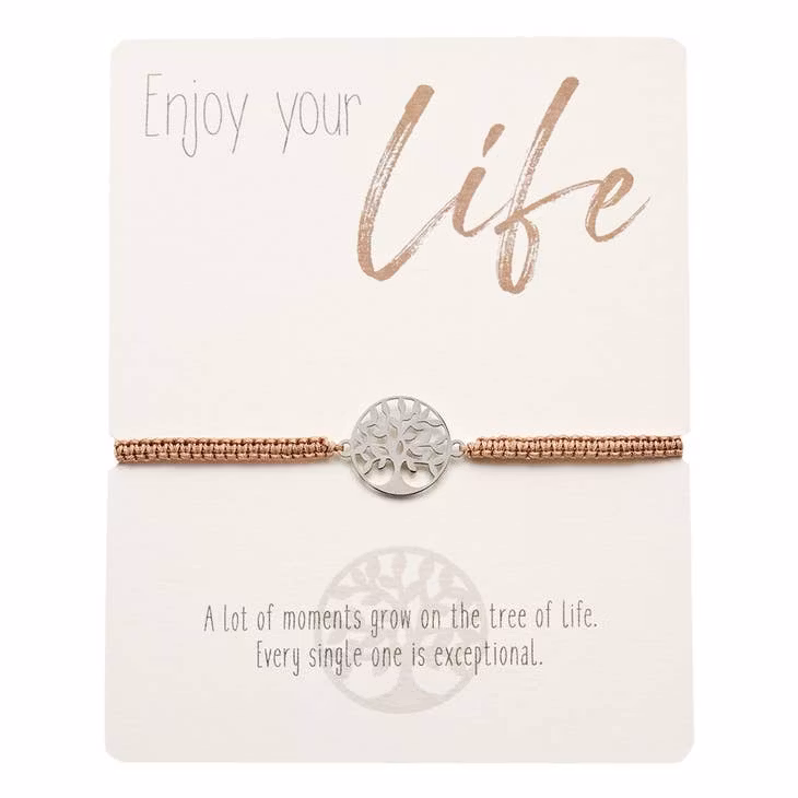 Crystals HCA Jewellery -  Enjoy Bracelet - Tree of Life Brown