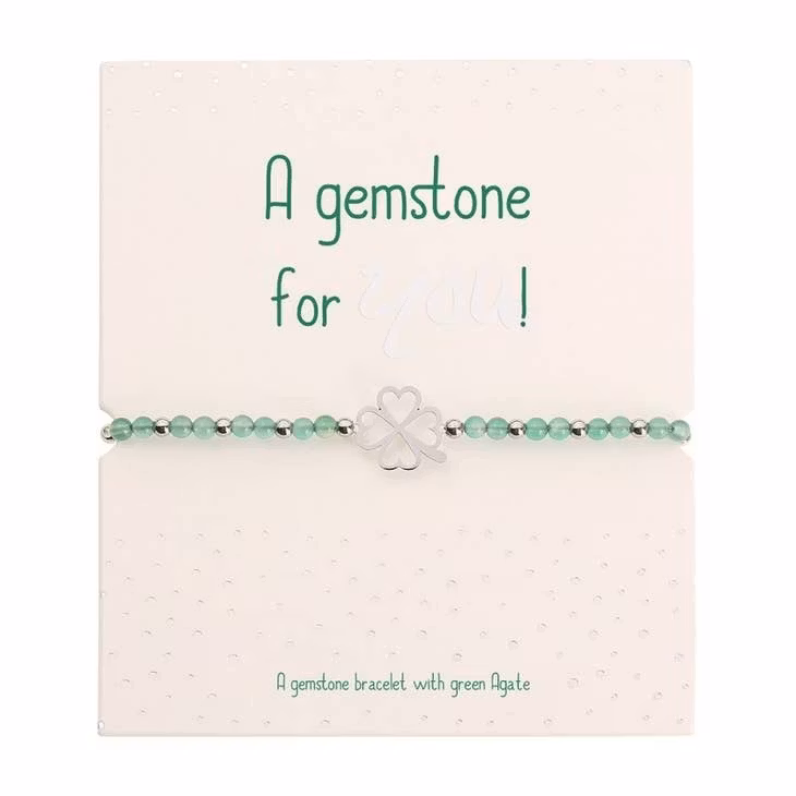 Crystals HCA Jewellery -  A Gemstone for you Bracelet - "CLOVER"