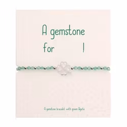 Crystals HCA Jewellery -  A Gemstone for you Bracelet - "CLOVER"