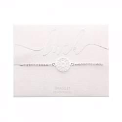Crystals HCA Jewellery -  Sølvarmbånd "Luck"