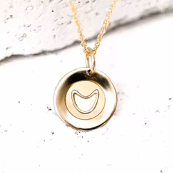 "Pieces of me  Gold Necklace" - FUNNY
