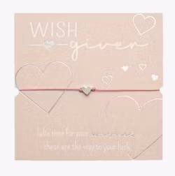 Crystals HCA Jewellery -  Wish Giver - "Silver-plated Heart"